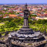 Denpasar City and Tanah Lot Temple